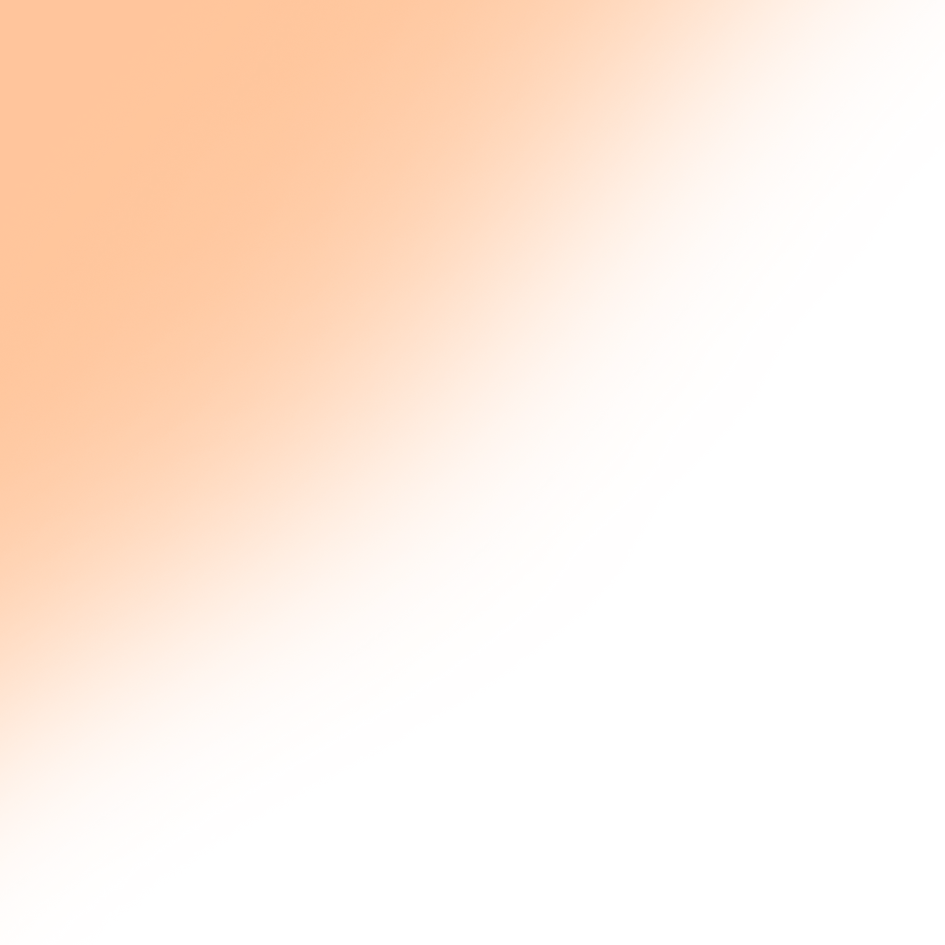 Orange Gradient Corner